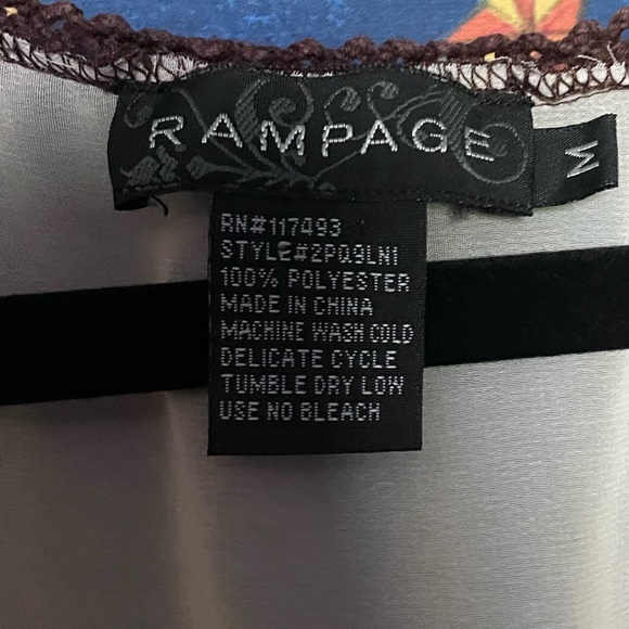 Rampage vintage Y2K boho blouse - Picture 7 of 9